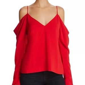 C/MEO COLLECTIVE Lights Out Navy Top SZ S BNWT